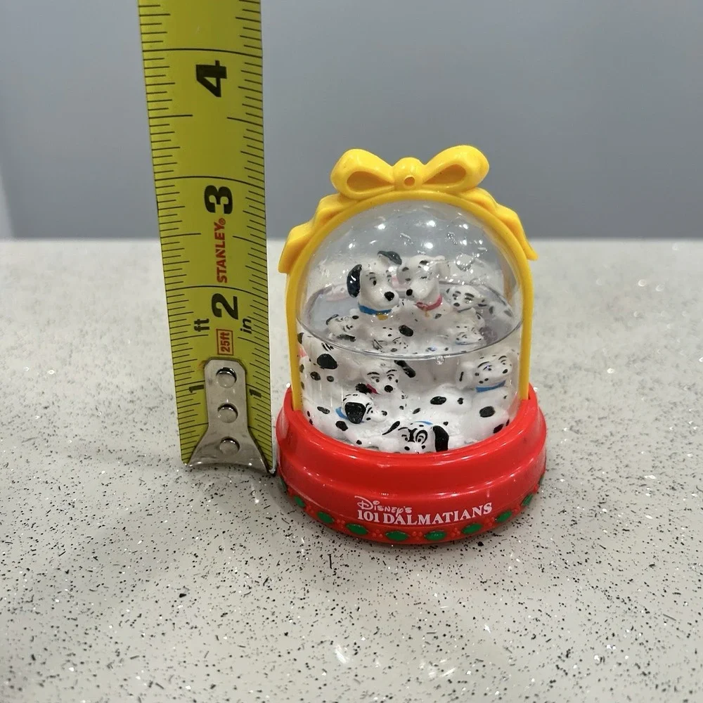 Disney 101 Dalmatians‎ Mini Snow Dome Globes  McDonald's - Lot Of 3 - 1996